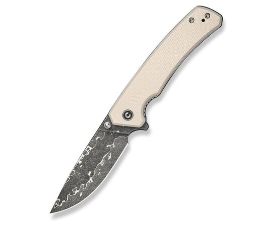 Нож Civivi Merit, White G10, Damascus (C24012-DS1), изображение 2 Нож Civivi Merit, White G10, Damascus (C24012-DS1), изображение 2