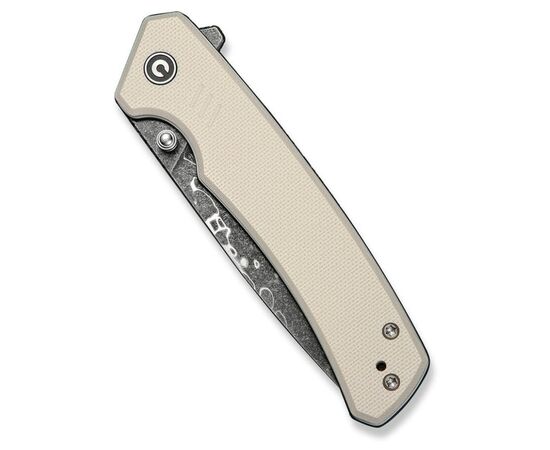 Нож Civivi Merit, White G10, Damascus (C24012-DS1), изображение 6 Нож Civivi Merit, White G10, Damascus (C24012-DS1), изображение 6