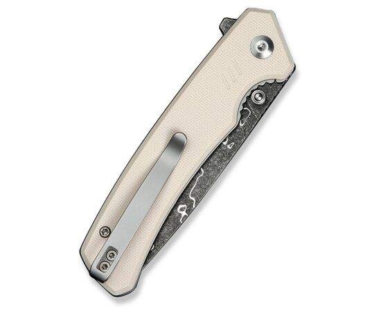 Нож Civivi Merit, White G10, Damascus (C24012-DS1), изображение 7 Нож Civivi Merit, White G10, Damascus (C24012-DS1), изображение 7