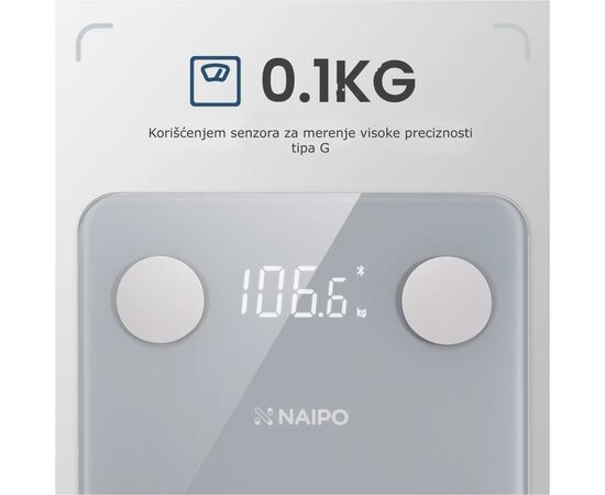 Весы напольные NAIPO NP-BS01, изображение 3 Весы напольные NAIPO NP-BS01, изображение 3