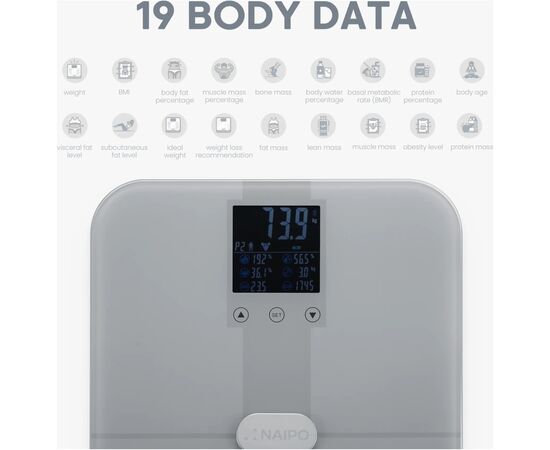 Весы напольные NAIPO NP-BS02, изображение 2 Весы напольные NAIPO NP-BS02, изображение 2