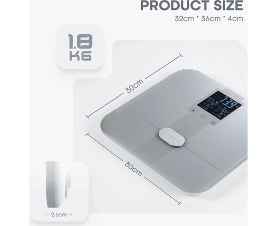 Весы напольные NAIPO NP-BS02, изображение 7 Весы напольные NAIPO NP-BS02, изображение 7