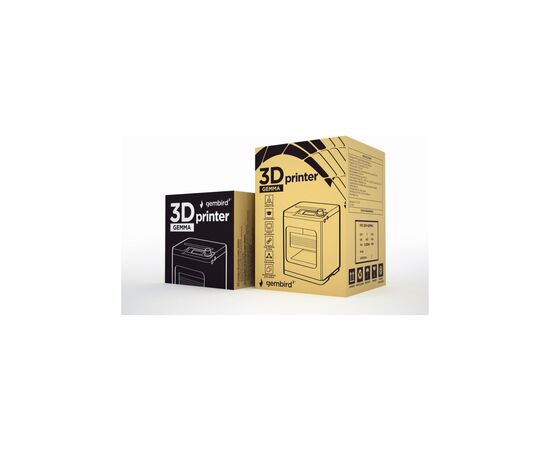 3D-принтер Gembird 3DP-GEMMA, изображение 6 3D-принтер Gembird 3DP-GEMMA, изображение 6