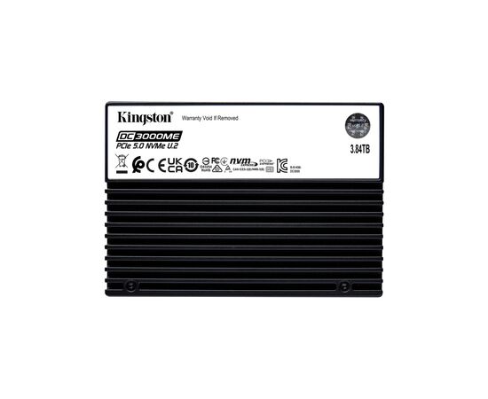 Накопичувач SSD U.2 2.5" 3.84TB Kingston (SEDC3000ME/3T8)