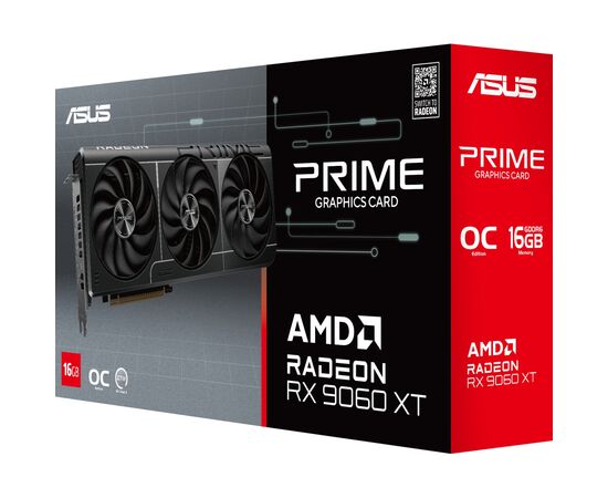 Відеокарта ASUS Radeon RX 9060 XT 16Gb PRIME OC (PRIME-RX9060XT-O16G), зображення 10