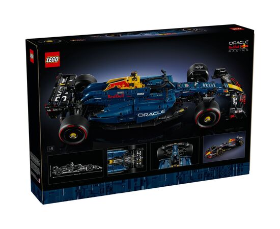 Конструктор LEGO Technic Автомобіль F1 Oracle Red Bull Racing RB20 (42206), изображение 8 Конструктор LEGO Technic Автомобіль F1 Oracle Red Bull Racing RB20 (42206), изображение 8