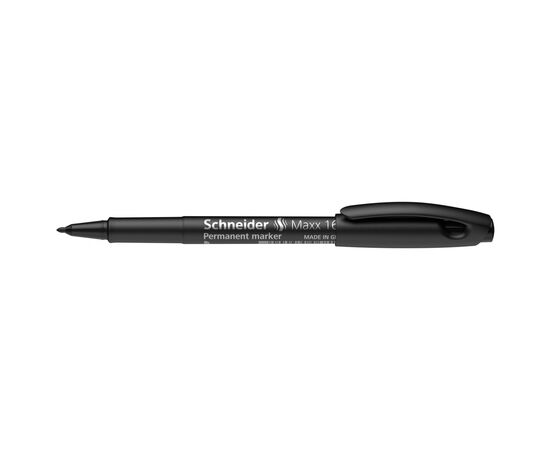 Маркер Schneider MAXX 166 перманентный 1 мм, черный (S116601)