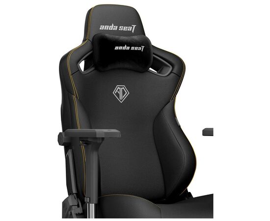 Кресло игровое Anda Seat Kaiser 3 Black Size XL (AD12YDC-XL-01-B-PV/C), изображение 7 Кресло игровое Anda Seat Kaiser 3 Black Size XL (AD12YDC-XL-01-B-PV/C), изображение 7