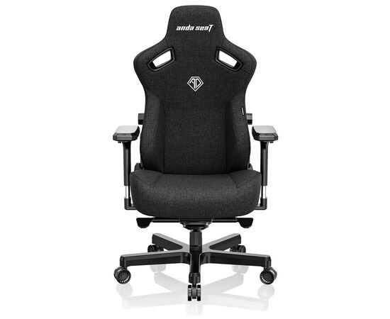 Кресло игровое Anda Seat Kaiser 3 Black Fabric Size XL (AD12YDC-XL-01-B-CF), изображение 2 Кресло игровое Anda Seat Kaiser 3 Black Fabric Size XL (AD12YDC-XL-01-B-CF), изображение 2