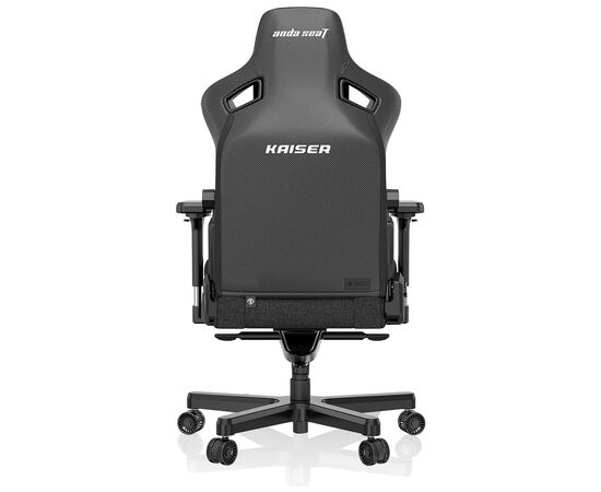 Кресло игровое Anda Seat Kaiser 3 Black Fabric Size XL (AD12YDC-XL-01-B-CF), изображение 3 Кресло игровое Anda Seat Kaiser 3 Black Fabric Size XL (AD12YDC-XL-01-B-CF), изображение 3