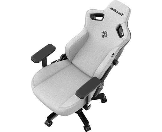 Кресло игровое Anda Seat Kaiser 3 Grey Fabric Size XL (AD12YDC-XL-01-G-PV/F), изображение 10 Кресло игровое Anda Seat Kaiser 3 Grey Fabric Size XL (AD12YDC-XL-01-G-PV/F), изображение 10
