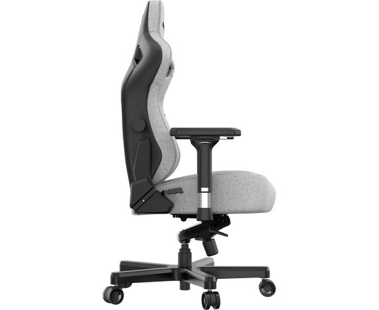 Кресло игровое Anda Seat Kaiser 3 Grey Fabric Size XL (AD12YDC-XL-01-G-PV/F), изображение 6 Кресло игровое Anda Seat Kaiser 3 Grey Fabric Size XL (AD12YDC-XL-01-G-PV/F), изображение 6