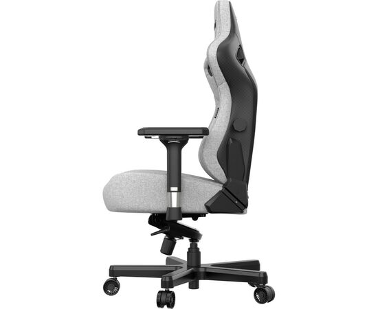 Кресло игровое Anda Seat Kaiser 3 Grey Fabric Size XL (AD12YDC-XL-01-G-PV/F), изображение 7 Кресло игровое Anda Seat Kaiser 3 Grey Fabric Size XL (AD12YDC-XL-01-G-PV/F), изображение 7