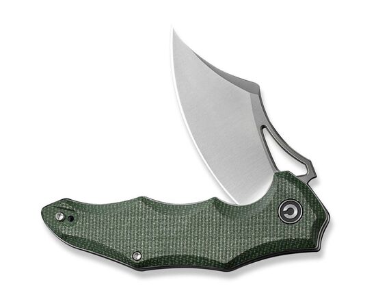 Ніж Civivi Chiro, Green Micarta, Satin (C23046-2), зображення 5 Ніж Civivi Chiro, Green Micarta, Satin (C23046-2), зображення 5