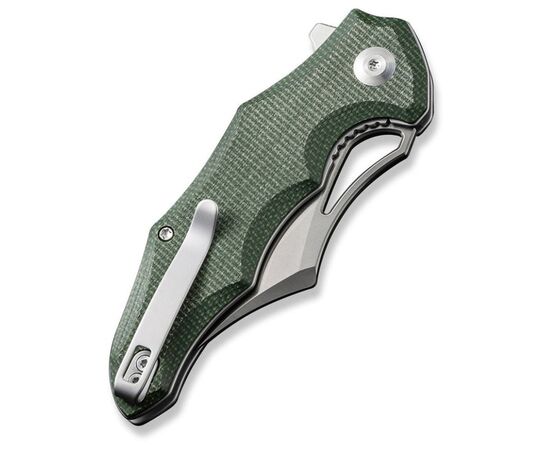 Ніж Civivi Chiro, Green Micarta, Satin (C23046-2), зображення 7 Ніж Civivi Chiro, Green Micarta, Satin (C23046-2), зображення 7