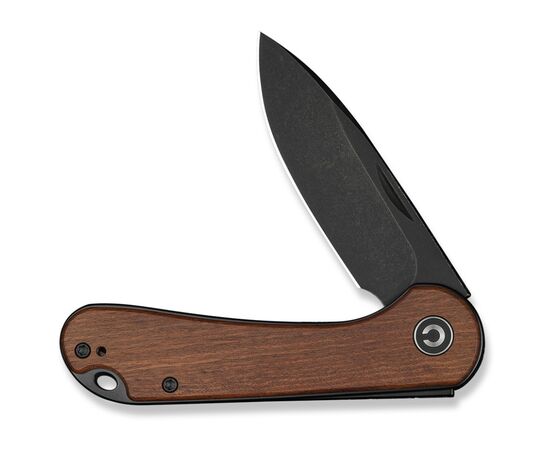 Нож Civivi Elementum Slip Joint, Guibourtia Wood, Darkwash (C18062AJ-3), изображение 5 Нож Civivi Elementum Slip Joint, Guibourtia Wood, Darkwash (C18062AJ-3), изображение 5