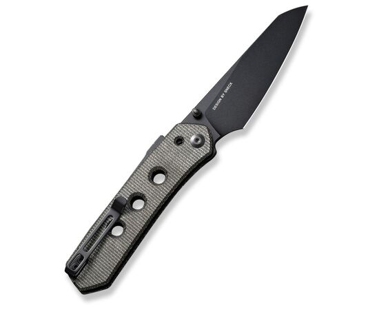 Нож Civivi Vision FG, Grey Micarta, Darkwash (C22036-3), изображение 3 Нож Civivi Vision FG, Grey Micarta, Darkwash (C22036-3), изображение 3