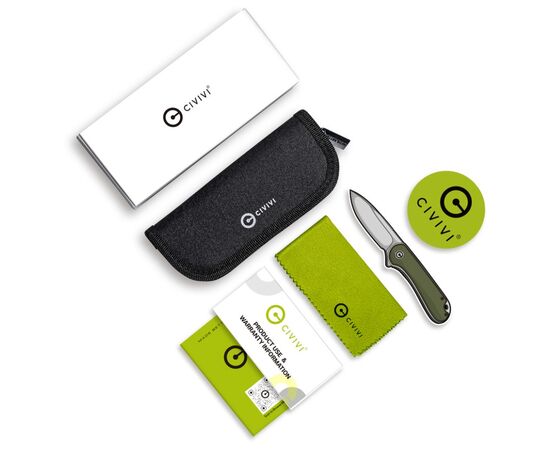 Нож Civivi Vision FG, Grey Micarta, Darkwash (C22036-3), изображение 9 Нож Civivi Vision FG, Grey Micarta, Darkwash (C22036-3), изображение 9