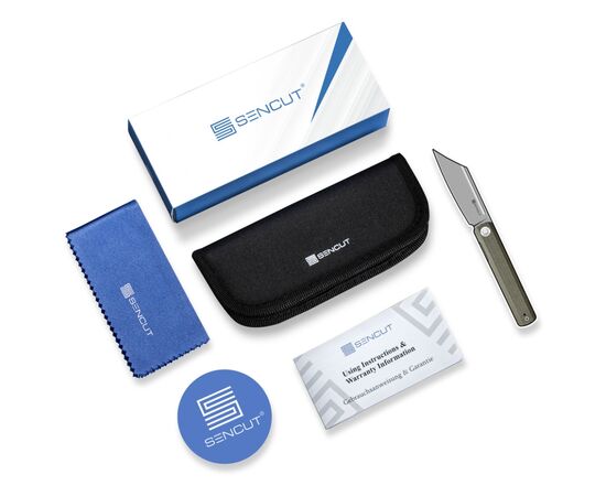 Нож Sencut ArcBlast, Blue Aluminum, Satin (S22043B-3), изображение 8 Нож Sencut ArcBlast, Blue Aluminum, Satin (S22043B-3), изображение 8