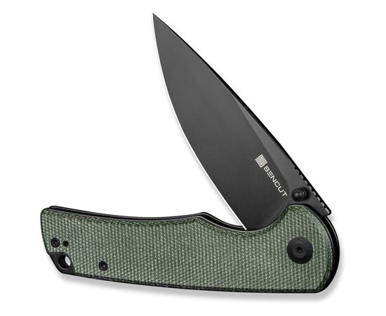 Нож Sencut Praktisk, Green Micarta, Darkwash (S24019-3), изображение 5 Нож Sencut Praktisk, Green Micarta, Darkwash (S24019-3), изображение 5