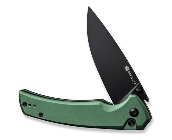 Нож Sencut Serene, Green Aluminum, Darkwash (S21022B-5), изображение 5 Нож Sencut Serene, Green Aluminum, Darkwash (S21022B-5), изображение 5