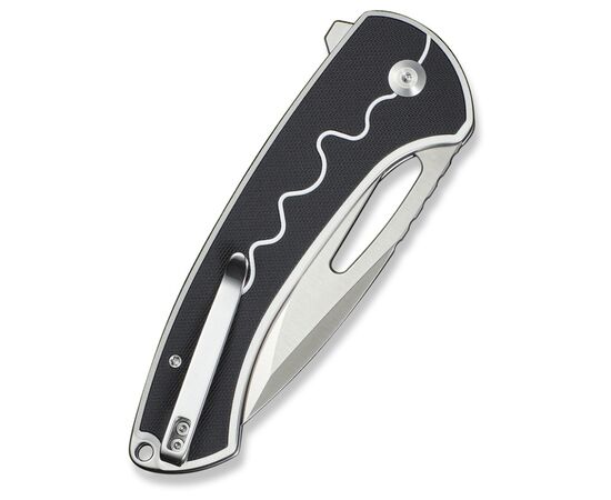 Нож Sencut Squiggy, White/Black G10, Satin (S24082A-1), изображение 7 Нож Sencut Squiggy, White/Black G10, Satin (S24082A-1), изображение 7