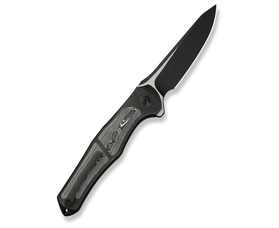 Нож Weknife 702XI, Black Titanium, Darkwash (WE07B-2), изображение 3 Нож Weknife 702XI, Black Titanium, Darkwash (WE07B-2), изображение 3