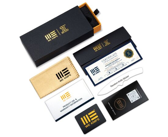 Нож Weknife 702XI, Black Titanium, Darkwash (WE07B-2), изображение 9 Нож Weknife 702XI, Black Titanium, Darkwash (WE07B-2), изображение 9