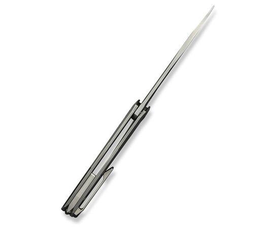 Нож Weknife Sine Wave, Titanium, Stonewash (WE23069B-2), изображение 4 Нож Weknife Sine Wave, Titanium, Stonewash (WE23069B-2), изображение 4
