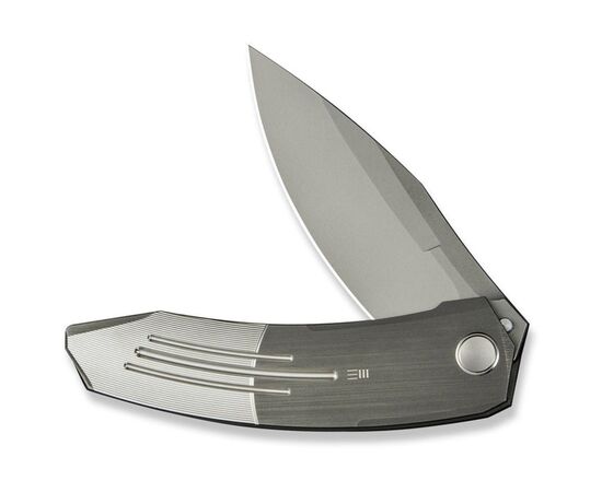 Нож Weknife Sine Wave, Titanium, Stonewash (WE23069B-2), изображение 5 Нож Weknife Sine Wave, Titanium, Stonewash (WE23069B-2), изображение 5