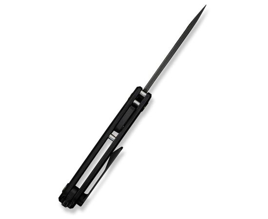 Нож Weknife Tyro, Black Titanium, Darkwash (WE24001-1), изображение 4 Нож Weknife Tyro, Black Titanium, Darkwash (WE24001-1), изображение 4