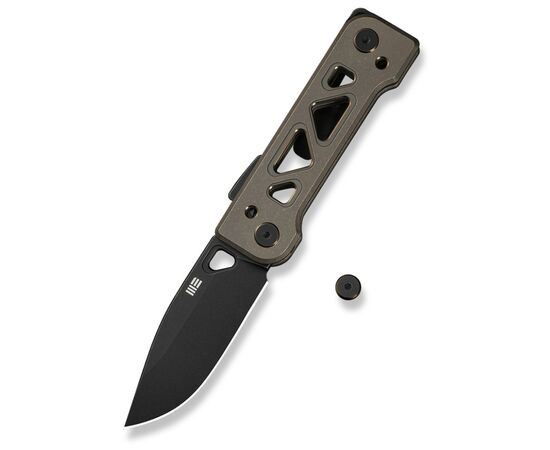 Нож Weknife Tyro, Titanium, Darkwash (WE24001-3), изображение 2 Нож Weknife Tyro, Titanium, Darkwash (WE24001-3), изображение 2