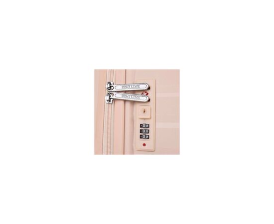 Чемодан Semi Line 20" S T5795-1 Beige (DAS303026), изображение 7 Чемодан Semi Line 20" S T5795-1 Beige (DAS303026), изображение 7