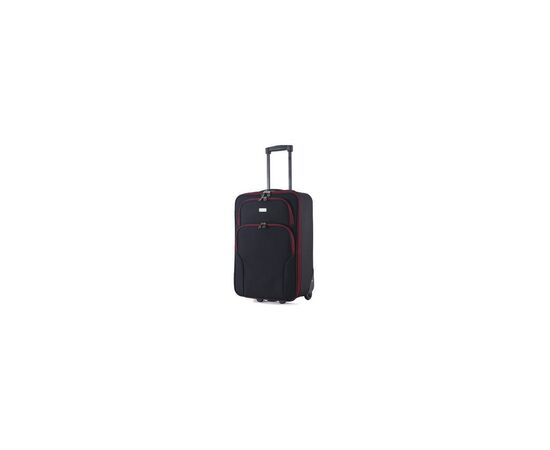 Чемодан Semi Line 20" S T5680-1 Black/Red Lines (DAS303169)