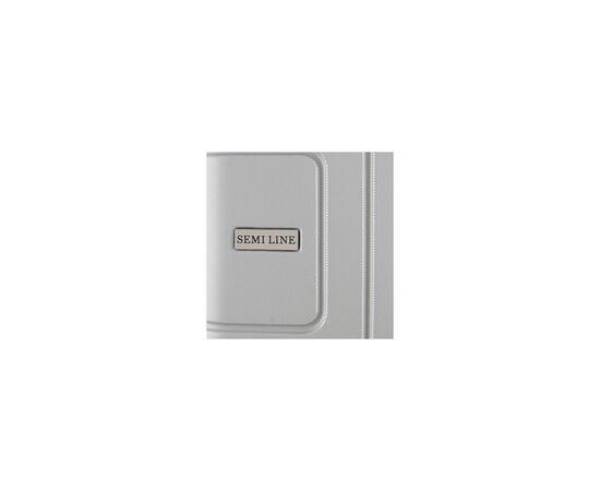Чемодан Semi Line 20" S T5762-2 Light Grey (DAS302941), изображение 7 Чемодан Semi Line 20" S T5762-2 Light Grey (DAS302941), изображение 7