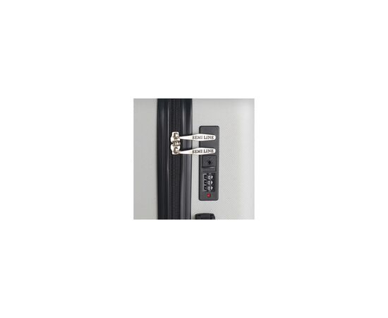 Чемодан Semi Line 28" L T5762-4 Light Grey (DAS302943), изображение 7 Чемодан Semi Line 28" L T5762-4 Light Grey (DAS302943), изображение 7