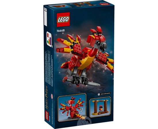 Конструктор LEGO Harry Potter Фоукс: Феникс Дамблдора (76448), изображение 7 Конструктор LEGO Harry Potter Фоукс: Феникс Дамблдора (76448), изображение 7