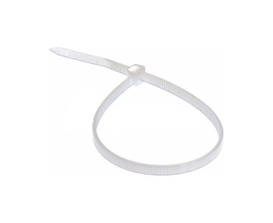 Стяжка 80мм/3.0мм, white, 100 шт APRO (CT-W380)