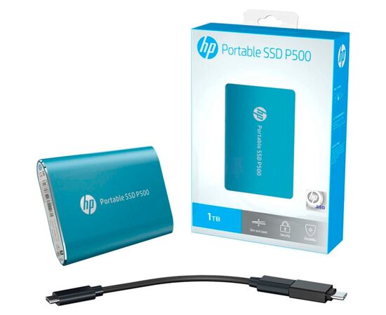 Накопитель SSD USB 3.2 1TB P500 HP (1F5P6AA), изображение 3 Накопитель SSD USB 3.2 1TB P500 HP (1F5P6AA), изображение 3