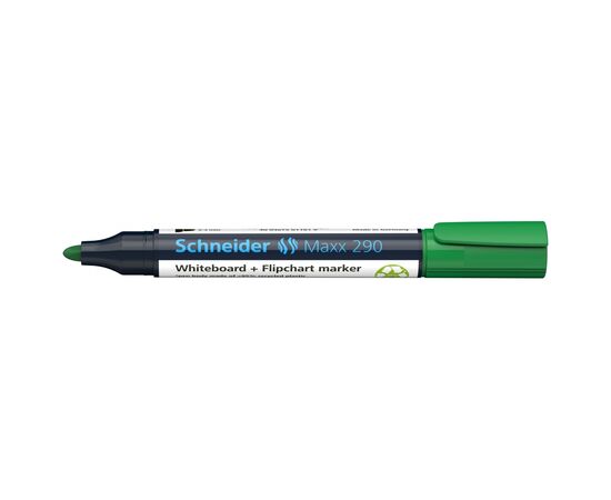 Маркер Schneider MAXX для досок и флипчартов 290, зеленый (S129004)