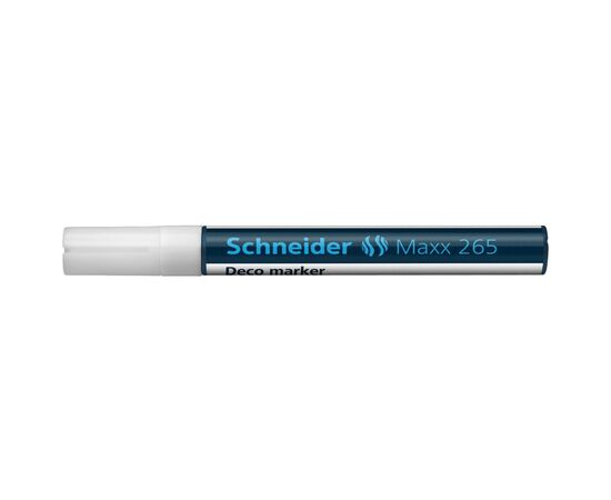 Маркер Schneider MAXX 265 меловой 2-3 мм, белый (S126549)