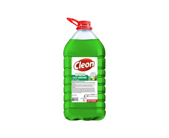 Засіб для ручного миття посуду Cleon Яблуко 5 л (4820289450206)