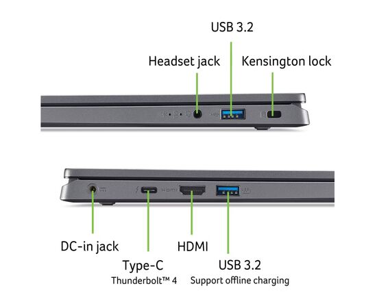 Ноутбук Acer Aspire 17 A17-51M-58SZ (NX.JEREU.005), изображение 2 Ноутбук Acer Aspire 17 A17-51M-58SZ (NX.JEREU.005), изображение 2