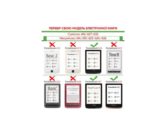 Чохол до електронної книги AirOn Premium PocketBook 616/627/632 picture 7 Almond Tree (4821784622224), зображення 8