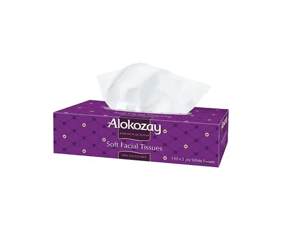 Салфетки косметические Alokozay 2 слоя 150 шт. (5904825069615)