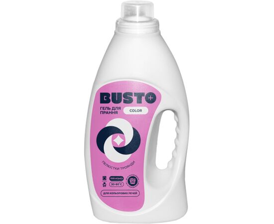 Гель для прання Busto Color Пелюстки троянди 1.5 л (4820178065450)
