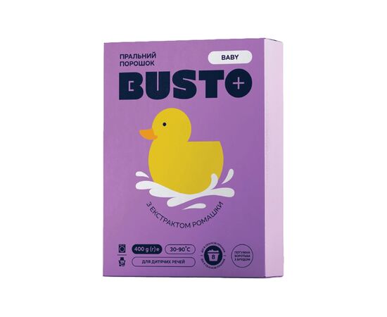 Стиральный порошок Busto Baby С экстрактом ромашки 400 г (4820178065542)