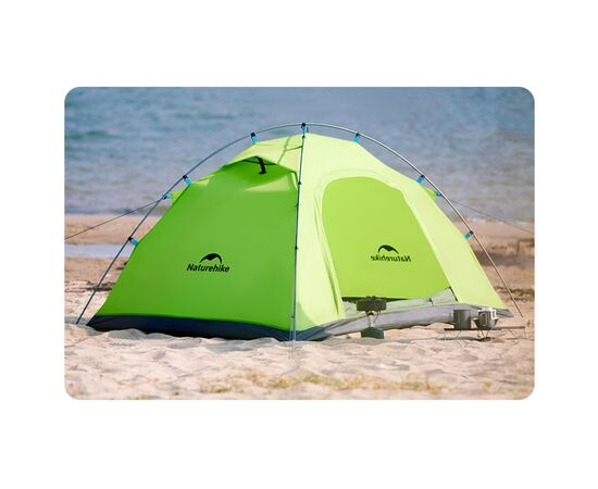 Намет Naturehike двомісний CNK2450WS030 зелений (6975641886976), зображення 4 Намет Naturehike двомісний CNK2450WS030 зелений (6975641886976), зображення 4