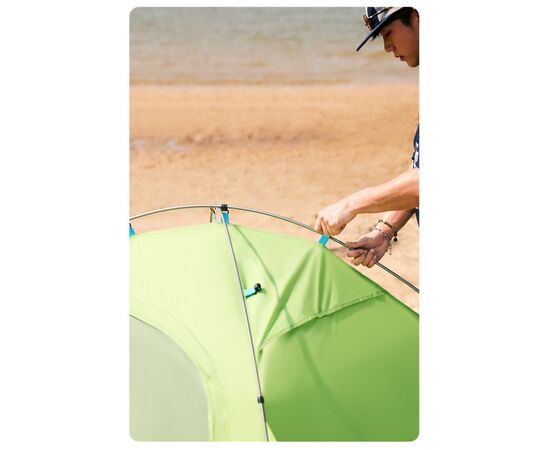 Намет Naturehike двомісний CNK2450WS030 зелений (6975641886976), зображення 9 Намет Naturehike двомісний CNK2450WS030 зелений (6975641886976), зображення 9