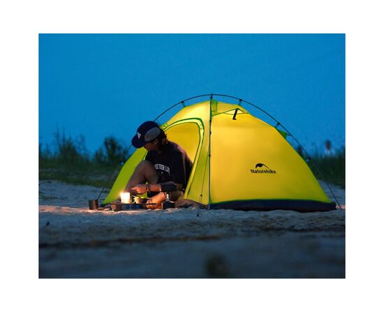 Палатка Naturehike двомісний CNK2450WS030 помаранчевий (6975641887058), изображение 4 Палатка Naturehike двомісний CNK2450WS030 помаранчевий (6975641887058), изображение 4